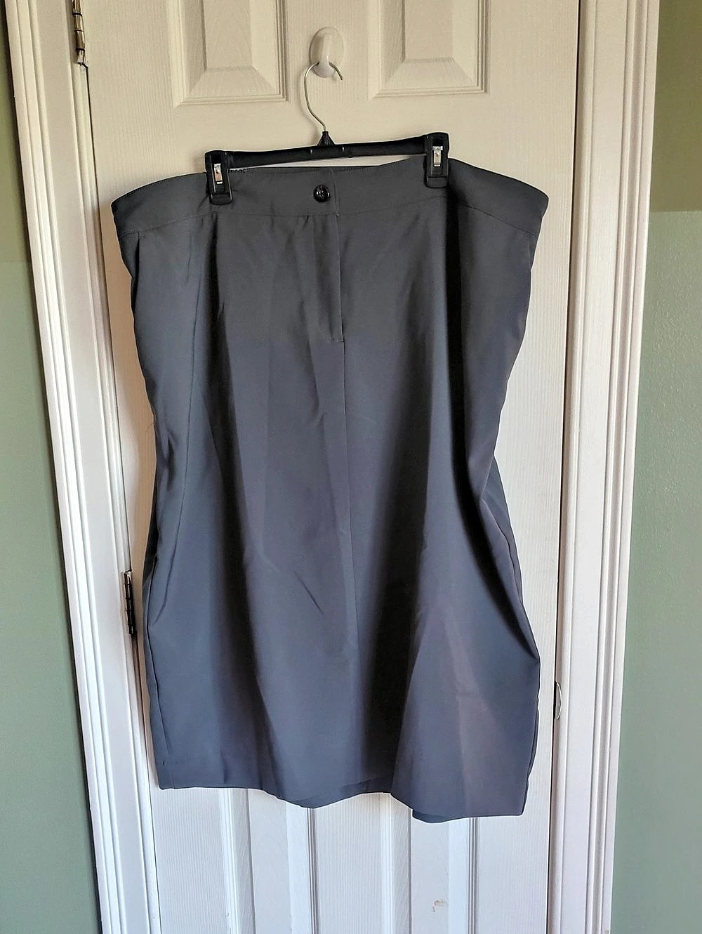 Jessica London A-Line Skirt in Gray Size 26 W Like New